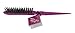 Denman (Purple) Backcomber for Teasing, Smoothing & Up Do - Three Rows of Stiff Bristle - Use on Wigs and Hair Extensions, D91