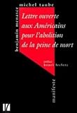 Lettre ouvert eaux américains pour l'abolition de la peine de mort by 