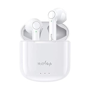 Wireless-Headphones-HolyHigh-Wireless-Earbuds-Touch-Control-In-Ear-Wireless-Headphones-with-Hi-Fi-Stereo-Audio-Noise-Reduction-Waterproof-Wireless-Earbuds-Headphones-25H-Playtime-Built-in-Mic Wireless Headphones, HolyHigh Wireless Earbuds Touch Control In Ear Wireless Headphones with Hi-Fi Stereo Audio, Noise…