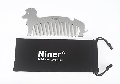 The Ninth Day Pet Hair Grooming Stainless Comb Customized for Dog
