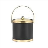Kraftware Sophisticates Black with Brushed Gold