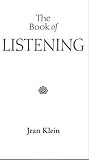 The Book of Listening by Jean Klein