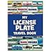 License Plate Travel Sticker Book Game - 12 Pieces