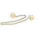 Milennium Falcon Han Solo Dice Pendent HAN Solo DICE Star Wars Lucky Charm Sabacc Gold Millennium Falcon