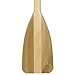 attwood Wooden Canoe Paddle - Premium Wood with Ergonomic Grip for Kayaks and Canoes