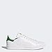 adidas Originals Men's Stan Smith Leather Sneaker, Footwear White/Core White/Green, 11.5