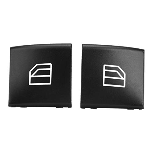 2 pcs Car Electric Power Window Master Switch Cap Cover 2518300590 9051 for Mercedes-Benz ML GL R Class 2005 2006 2007 2008 2009 2010 2011 2012 Main Driving Side
