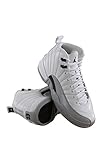 Nike Air Jordan 12 Retro GG Basketball Sneaker white/gray