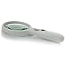 Magnifying Glass - Best Handheld Magnifying Glass With LED Light, Two Lenses (3X & 15X), BONUS Batteries Included