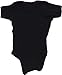 Ann Arbor T-shirt Co. Unisex Baby AB/CD Funny Infant Rock and Roll One Piece-Newborn Black