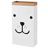 Cute Cartoon Kraft Paper Storage linen Bag Kids
