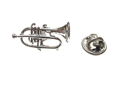 Highly Detailed Trumpet Musical Instrument Lapel Pin