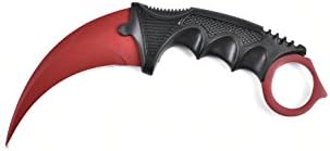 CS GO Karambit Stainless Steel Hunting Knife With Grindstone And Variety Colors For Outdoor Survival