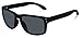 WearMe Pro - Square Matte Frame Mirrored Lens Active Sport Rectangular UV Men Sunglasses (Black, 55)
