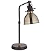 Amazon Brand – Rivet Industrial Metal Adjustable Table Lamp, Bulb Included, 19