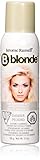jerome russell B Blonde Temporary Highlight Spray, Platinum Blonde, 3.5 Ounce