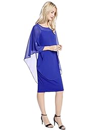 ANGGREK vestido de gasa sin mangas para mujer