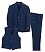 Gioberti Boy's Formal 3 Piece Suit Set, Royal Blue, Size 12