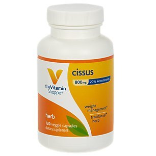 the Vitamin Shoppe Cissus Extract 120 Capsules