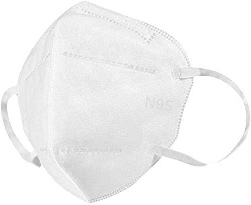 N95 Dust Masks Full Face Mask with Free Adjustable Headgear N95 Mask Full Face Mask Dust Masks-4PCS