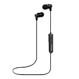 Mosunx(TM) Bluetooth Wireless Headset Stereo Headphone Earphone For Sport Handfree (Black)