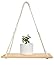 Mkono Macrame Display Wall Hanging Shelf Swing Rope Floating Shelves Home Decor, 20 Inches