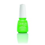 China Glaze Gelaze 100% Gel-n-Base Polish, In The Lime Light, 0.5 Ounce