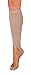 KEYSOCKS Knee High Socks for Women, Classic Light, No Show (Standard Size, Nude (Beige))