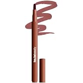 H.U.D.A - Lip Contour Lip Stain for 12-Hour Wear, Long-wearing, Liquid Formula, Matte Finish, Full Coverage, Color: Warm Brown - (burnt brown) - 0.03 oz/1 mL