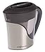 ZeroWater 11 Cup Stainless Steel Water Filter Pitcher with Free Water Quality Meter
