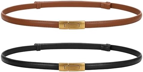 #75242 Elegant Simple & Fashionable Thin Belt Women main image 3