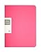 Shuter 60-Pocket A4 Protector Presentation Book,120-Page Capacity,Available for Report Sheets,Artworks,Music Sheets,Clippings (Rose Red)