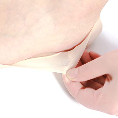 WinChange No Show Socks Women - Womens Low Cut Non Slip Casual Cotton Invisble 4 Pack (Shoe-Size 8.5-11, 2Black2Nude)
