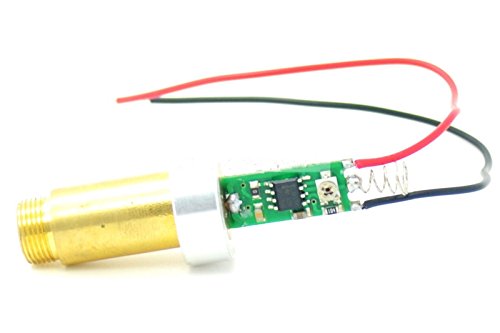 532nm 200mW Green Laser Diode Module 3.7v-4.2v w/ Heatsink