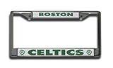 Rico Industries NBA Boston Celtics Standard Chrome License Plate Frame