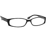 Black Reading Glasses - Always Have Crystal Clear Vision Everywhere You Need It! Stylish Look with Sure-Flex Comfort Spring Arms & Dura-Tight Screws - 100% Guarantee +1.00