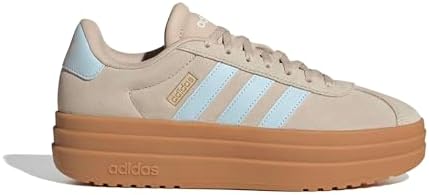 Mujer VL Court Bold Shoes, Wonder Beige/Ice Blue/Gold Met., 40 2/3 EU