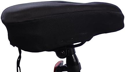 Bike Seat Bicycle Saddle For Women Men, Padded Bike Seat With Memory Foam Padded Leather, Waterproof Wide Bike Saddle With Taillight, Dual Spring Designed, Soft, Breathable, Fit Most Bikes price in Egypt |