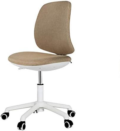 Chair Office Chair Desk Chair Swivel Armless Children Study Chair,Ergonomic Office Chair Desk Chair,Computer Desk Task Chair,Comfortable And Reliable,red, Gray, Beige (color : Beige)