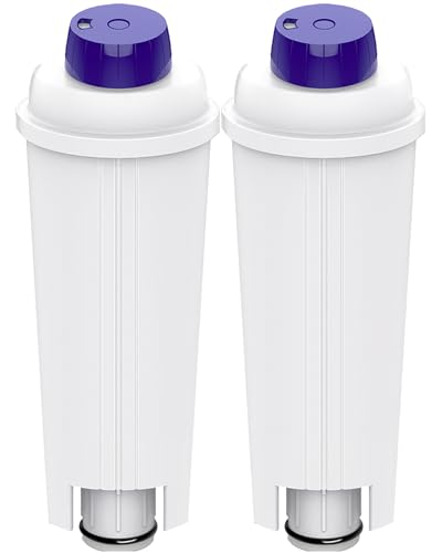 2 Pieces Water Filter Coffee Maker Compatible with ECAM, ESAM, ETAM, BCO Series Activated Carbon Coffee Maker Filter for DLS C002