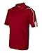 adidas Golf Men's Climalite 3-Stripes Cuff Polo Sport Shirt. A76 - X-Large - University Red/White