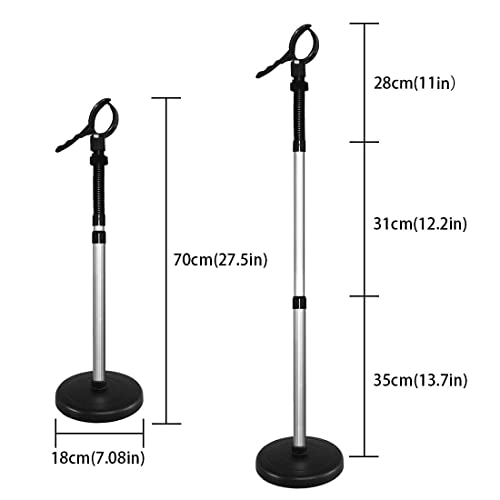 HLGOLDLUO Hair Dryer Stand, 360 Degree Rotating Lazy Hair Dryer Stand