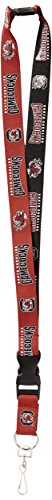 Pro Specialties Group NCAA South Carolina Gamecocks Two-Tone Lanyard, Garnet, One Size