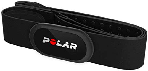 POLAR H10 Heart Rate Monitor, Bluetooth HRM Chest Strap - iPhone & Android Compatible, Black