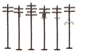 Lionel LNL637939 O Telephone Poles