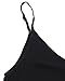 ZANZEA Women's Summer Plus Size V Neck Sleeveless Long Boho Maxi Dress with Pockets 406389-Black 18