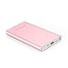 Portable Charger 10000mAh Power Bank External Battery Backup Pack BENANNA Slim Compatible iPhone X XS XR Max 8 7 6 5 Plus iPad Android Cell Phone Galaxy Note LG Gopro - Rose Gold Pink primary
