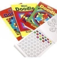 Mini Doodle Colouring Book- Pack of 12