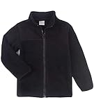 Spring&Gege Youth Solid Full-Zip Polar Fleece Jacket for Children