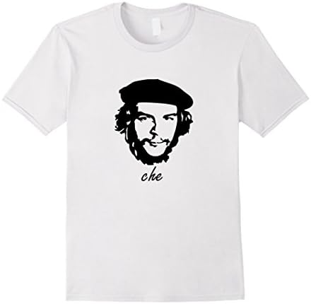 Mens Che Guevara Retro T-Shirt; Best Che Guevara Shirt! 3XL White